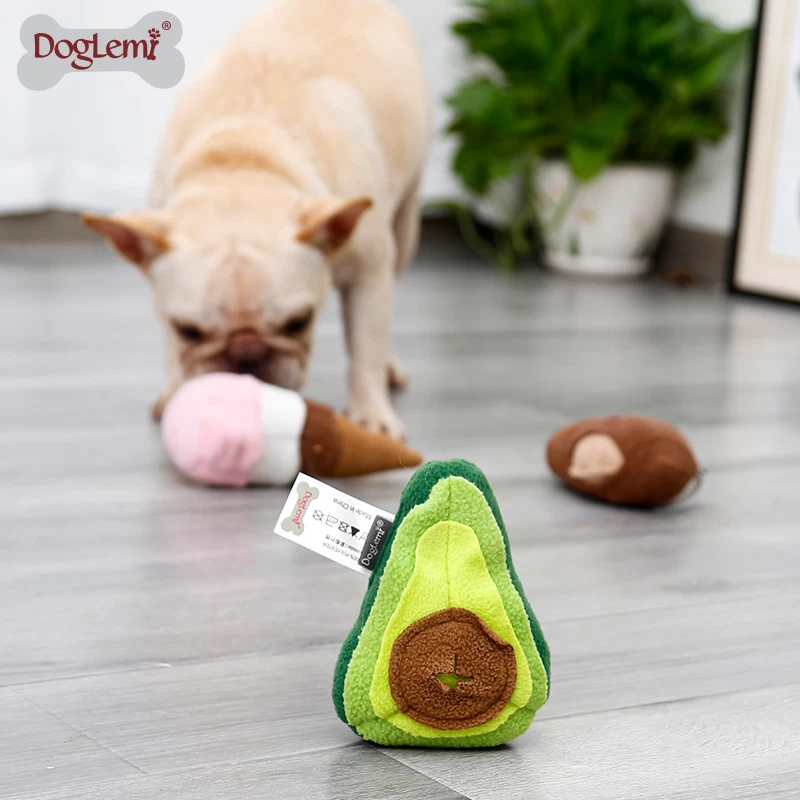 Kiplyki Wholesale Plush Snail Pet Sniffing Toy Plush Molar Dog Toy Vocal  Interactive Pet Toy 