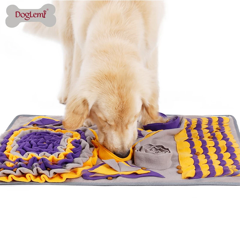 8 Styles Pet Dog Sniffing Mat Find Food Training Blanket Play Toys