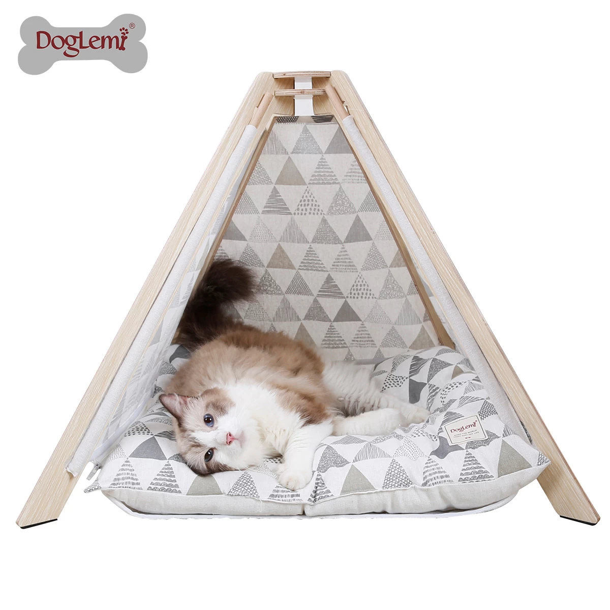 Pet Tent House Китай поставщик дерева собака дом завод