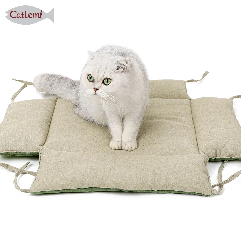 绑带两用猫床垫
