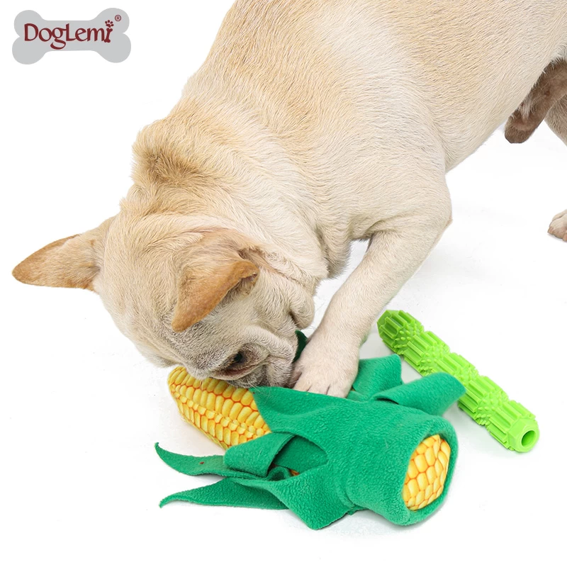 2 in 1 Corn Sniffing Dog Toy Factory Starts Pet Toy Supplier IQ