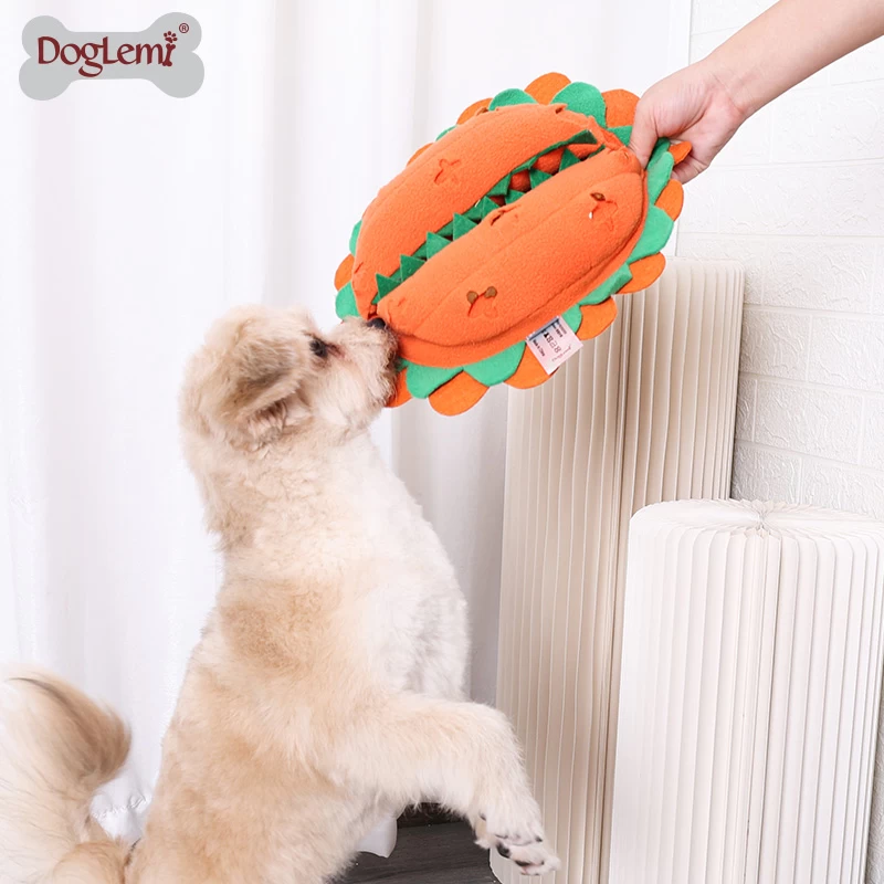 Chomper Design Interative Pet Toy Toy Щенок покрасляет нос Работа тренировки собаки жевать игрушки