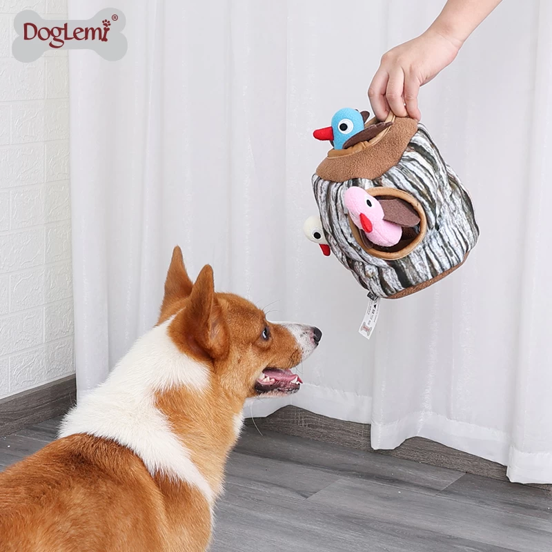 DogLemi IQ益智狗玩具树鸟训练缓解压力 宠物消耗精力训犬玩具