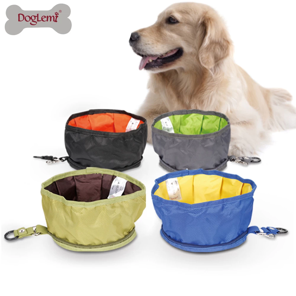 Foldable waterproof dog bowl pet bowl