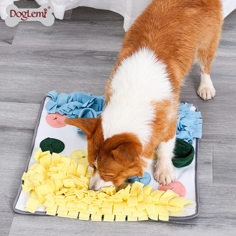 Fresh Design Snuffle Mat Pet Dog Feeding Mat, Durable Interactive Dog Toys Mats, Nosework Pet Bowl Blanket