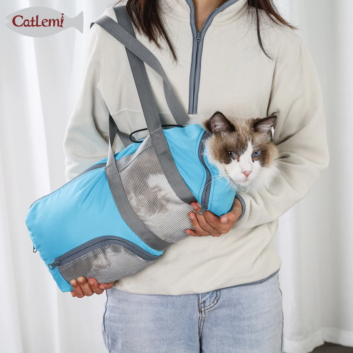 Multifunctional pet cat bag