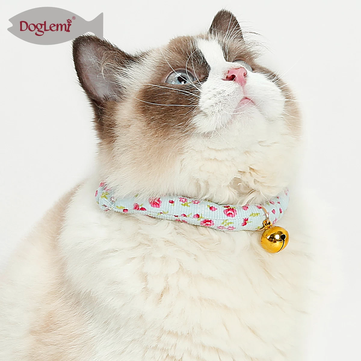 Round Flower Cat Collar