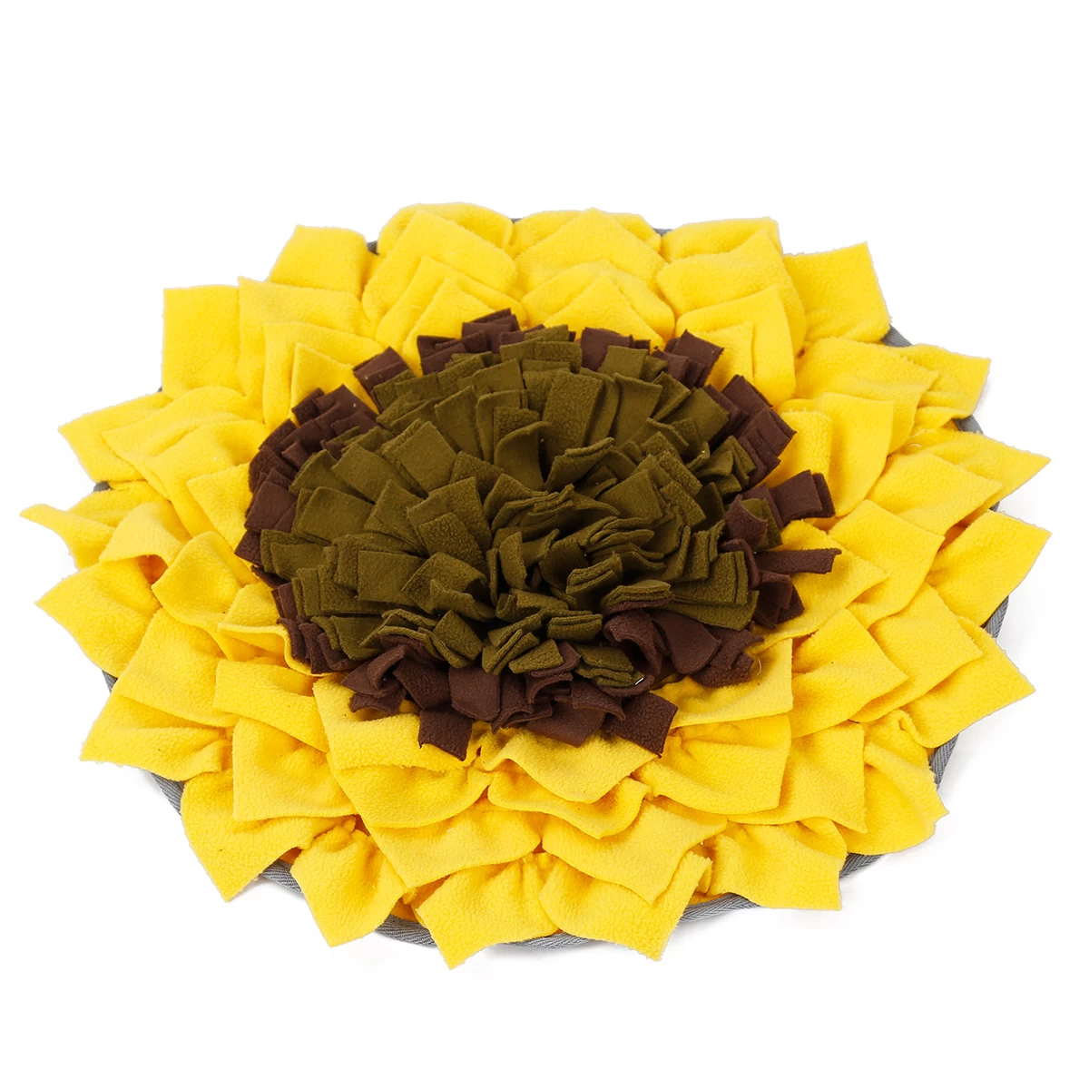 Runde Sonnenblumen-Schnüffelauflage