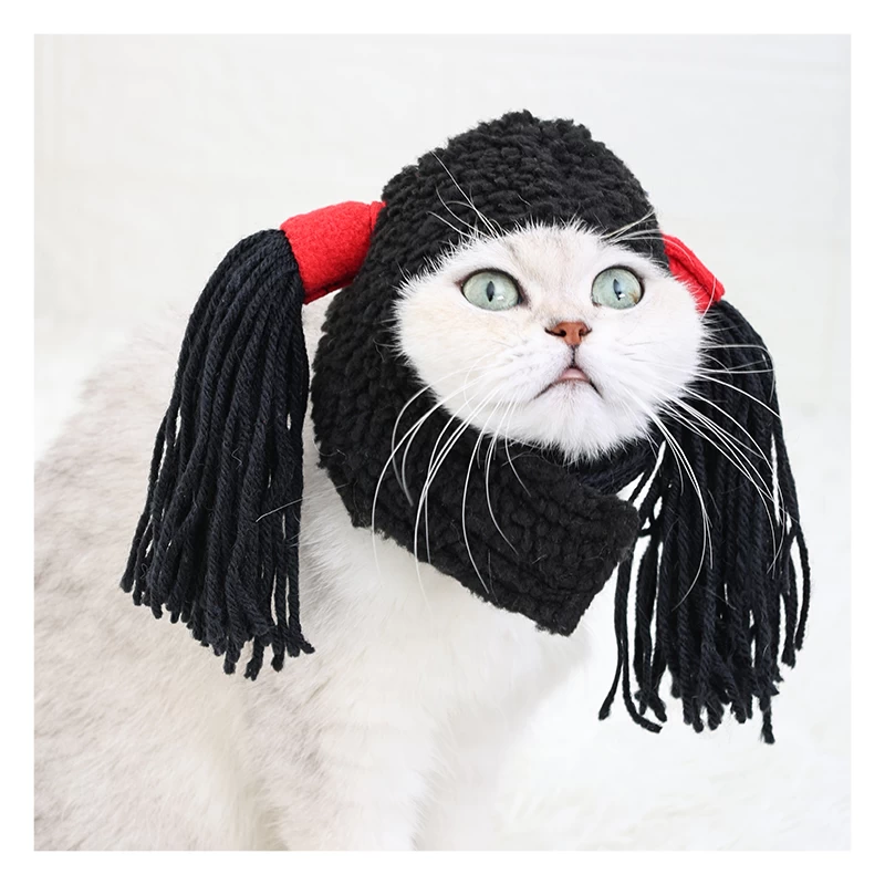 Double -Tailed Design Cat Dress -up