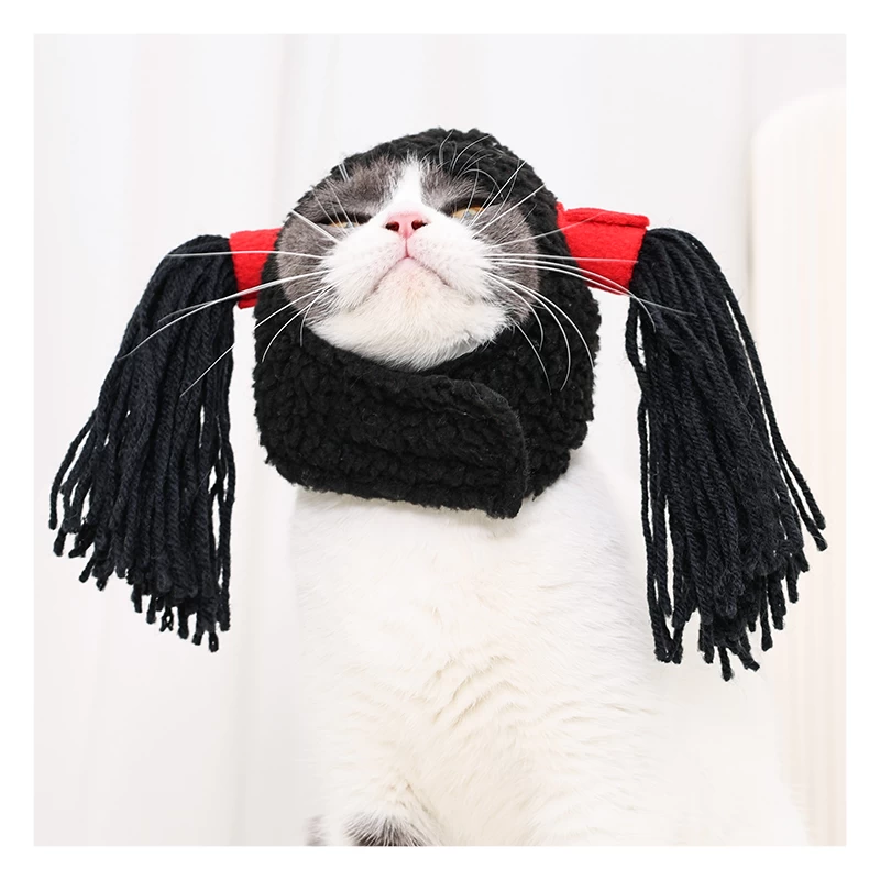 Dress -up de diseño de gato de diseño de doble cola