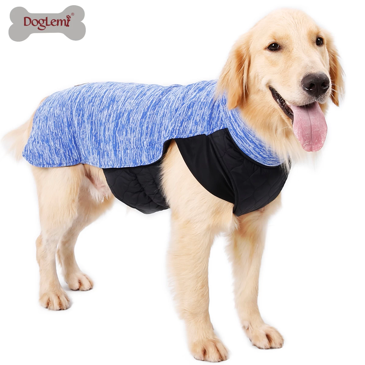 Двусторонняя зимняя бархатная одежда для собак