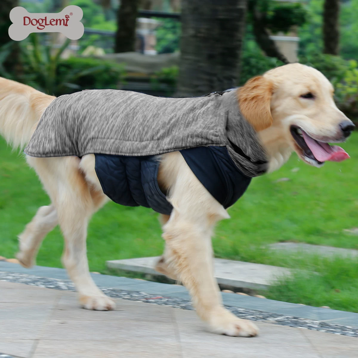 Двусторонняя зимняя бархатная одежда для собак
