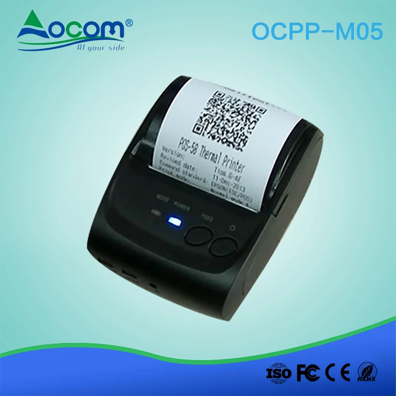 OCPP -M05 Imprimante de reçus thermique portable China Factory 58mm Mini
