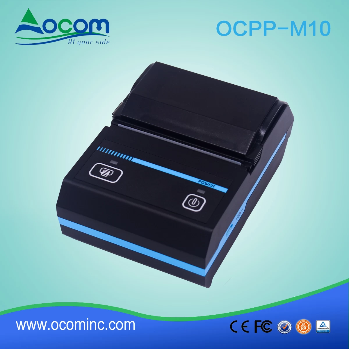 OCPP-M07 nouvelle pos réception bluetooth mini imprimante thermique bill
