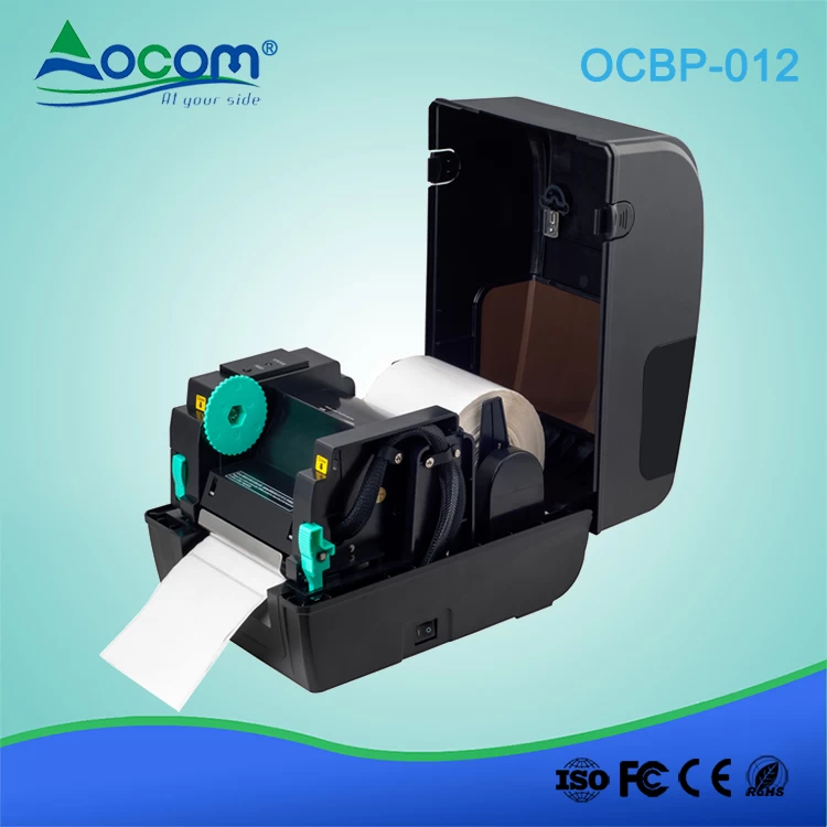 OCBP -012 4 USB imprimante d'étiquettes de soins de transfert thermique  pvc machine d'imprimante d'autocollants en plastique