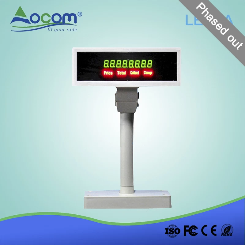 (LED8A) LED POS Customer Pole Display