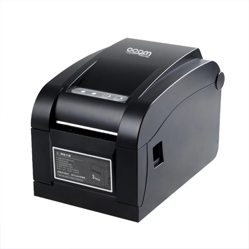 (OCBP-005) 3 Inch Direct Thermal Barcode Label Printer support thermal roll paper and adhesive paper