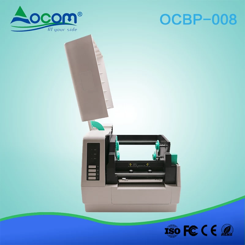 Stampante adesiva per etichette adesive termica Qrcode alimentata tramite  usb del sistema POS