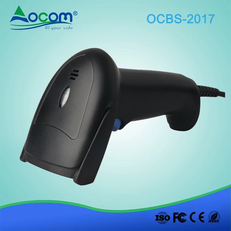 OCBS-2017 QR code scanning handheld portable barcode scanner for pos system