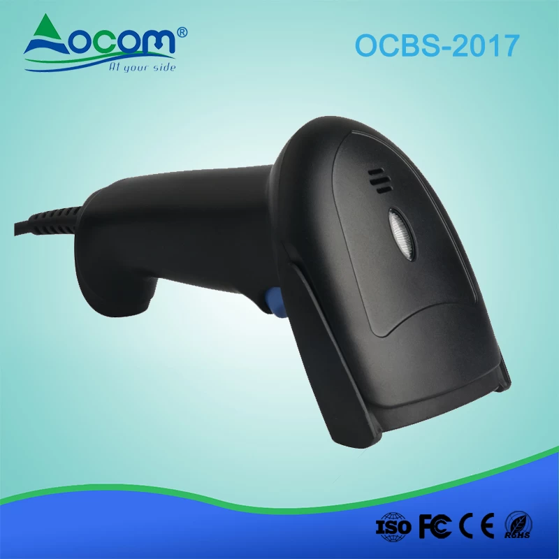 OCBS-2017 QR code scanning handheld portable barcode scanner for pos system