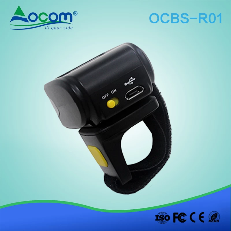 (OCBS-R01) Mini Ring LASER Barcode Scanner