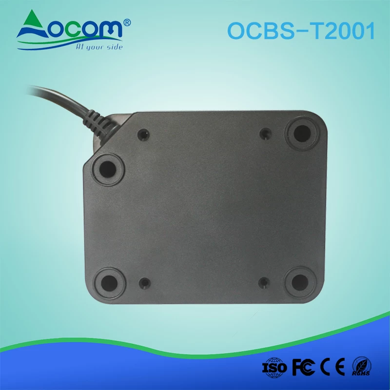 (OCBS -T2001) Scanner di codici a barre 1D / 2D a rilevamento automatico a lunga portata per pagamento su schermo mobile
