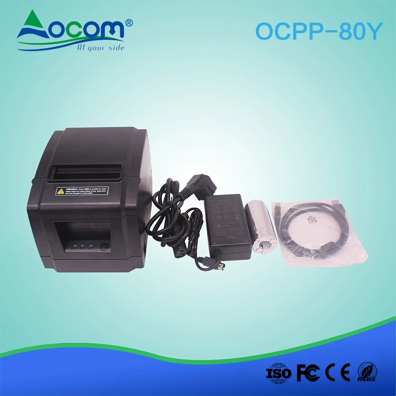 (OCPP-80Y) 80mm USB قطع السيارات الرخيصة فندق بيل إيصال الطابعة