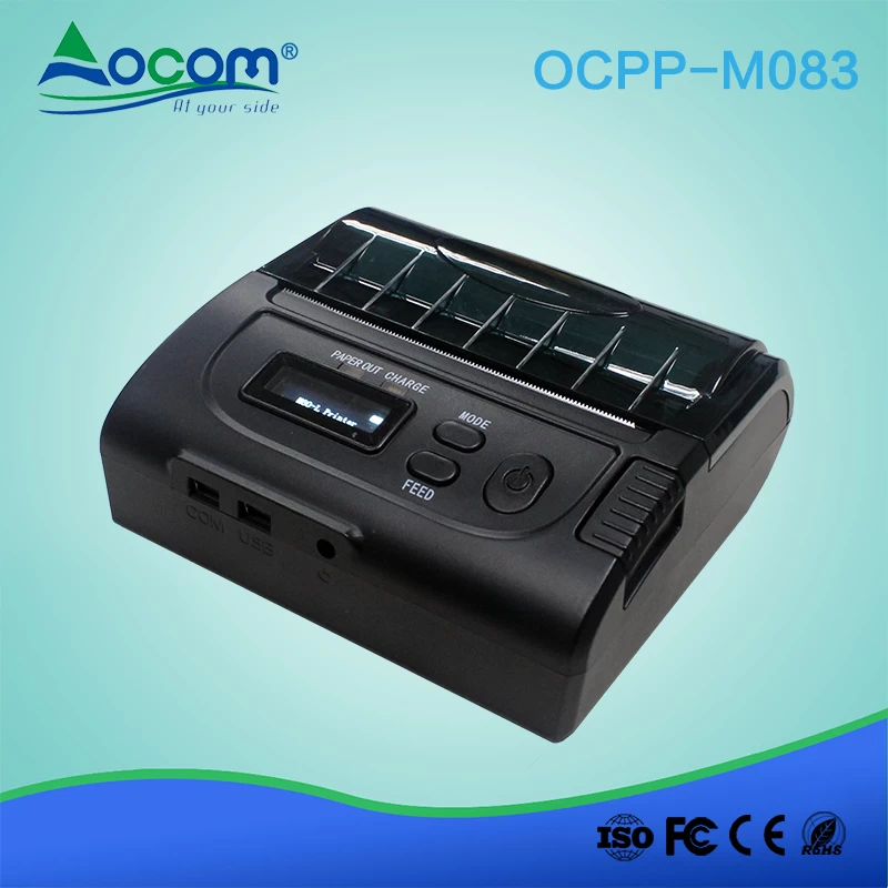 OCPP -M083) Stampante portatile bluetooth per ricevute termica