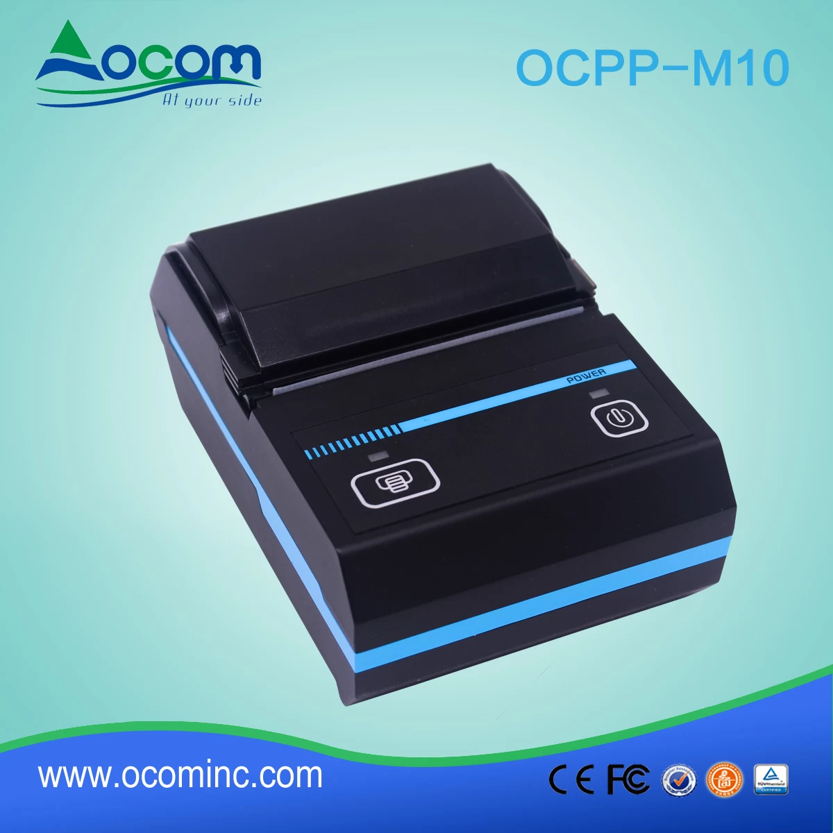 (OCPP-M10) Mini-tragbarer 58-mm-Bluetooth-Thermodrucker