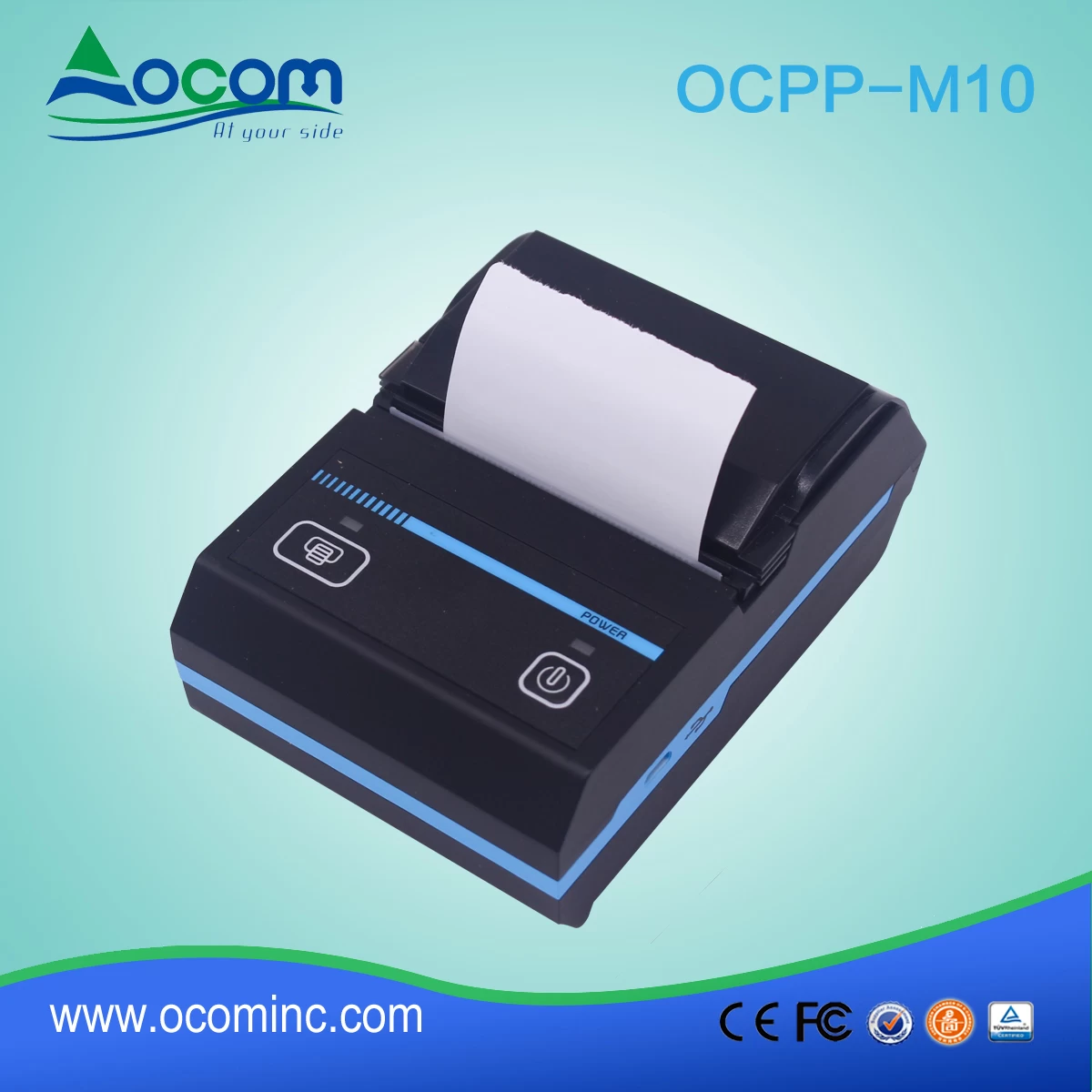 (OCPP-M10) Mini-tragbarer 58-mm-Bluetooth-Thermodrucker