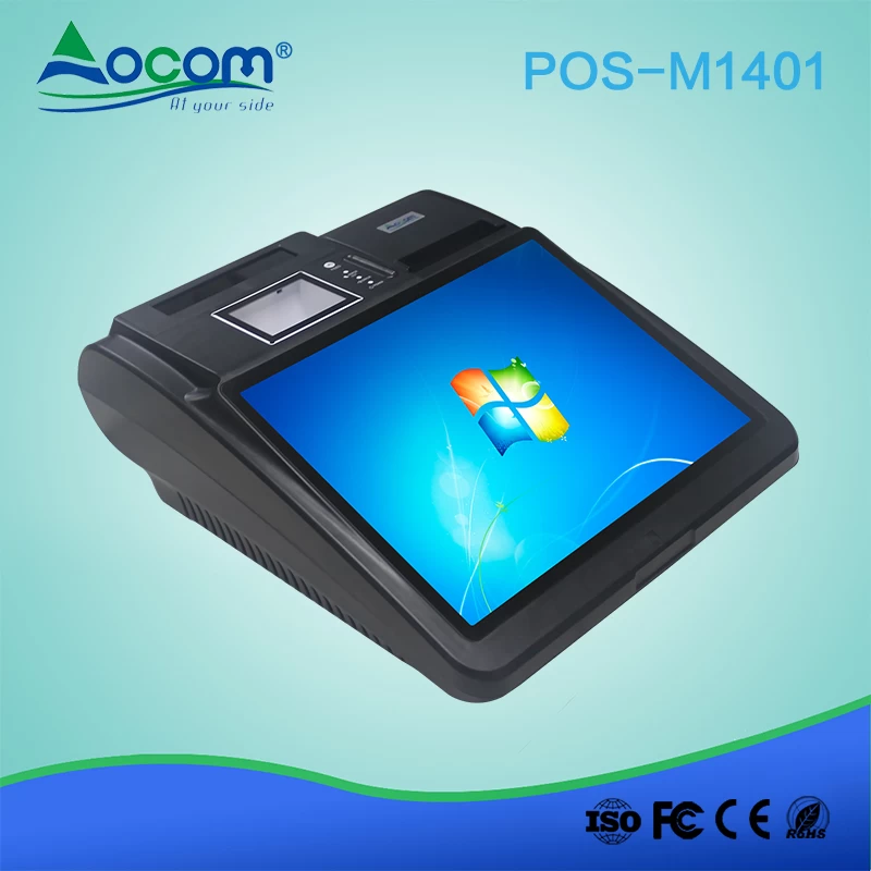 POS -1401) 14 pouces Caisse enregistreuse Windows PC Tablette