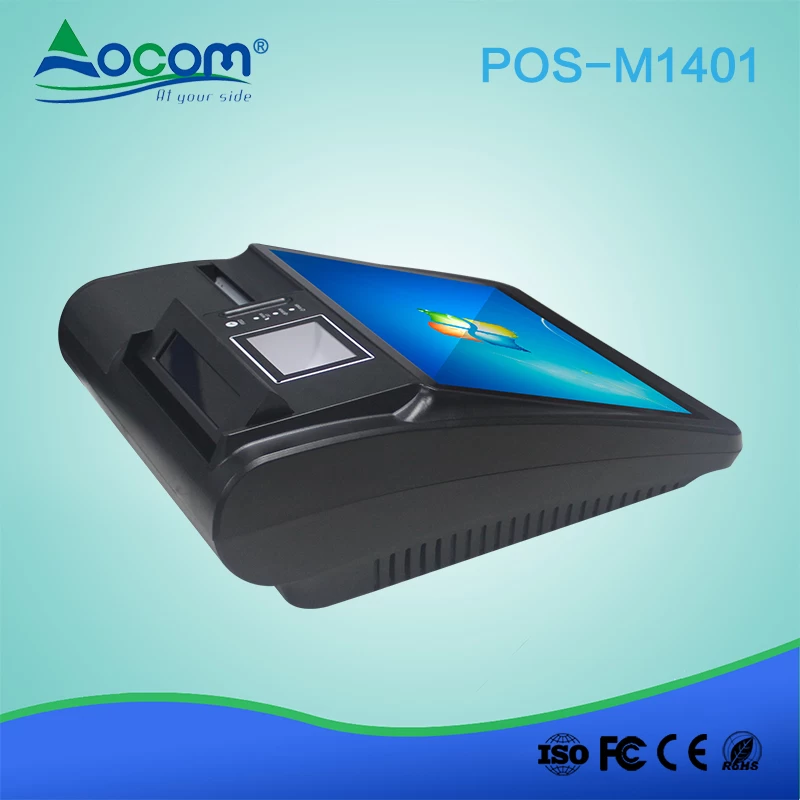 POS -1401) 14 pouces Caisse enregistreuse Windows PC Tablette système POS