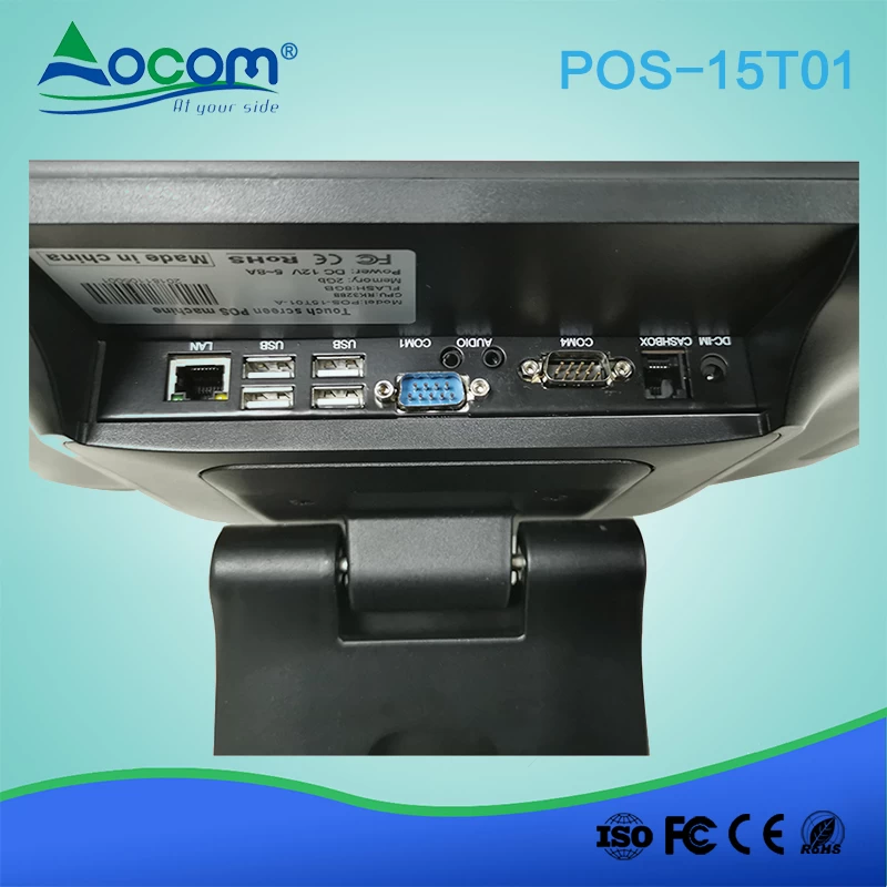 (POS-15T01)Restaurant System Touch POS all in one Machine