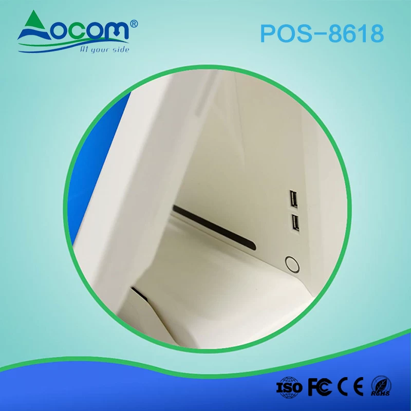 (POS-8618) 15 Inch All-in-one Touch Screen POS Machine