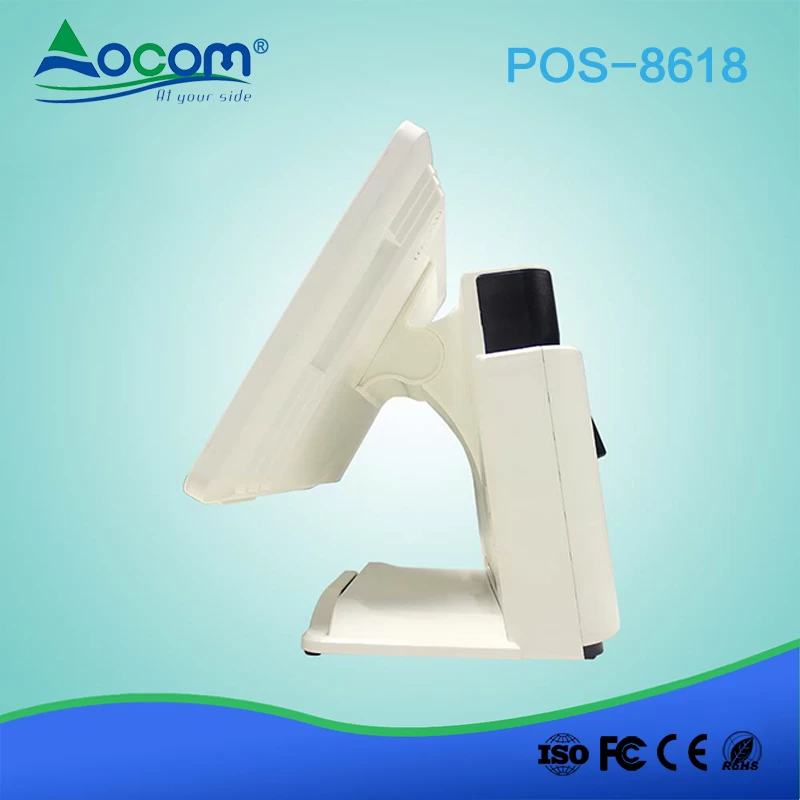 (POS-8618) 15 Inch All-in-one Touch Screen POS Machine
