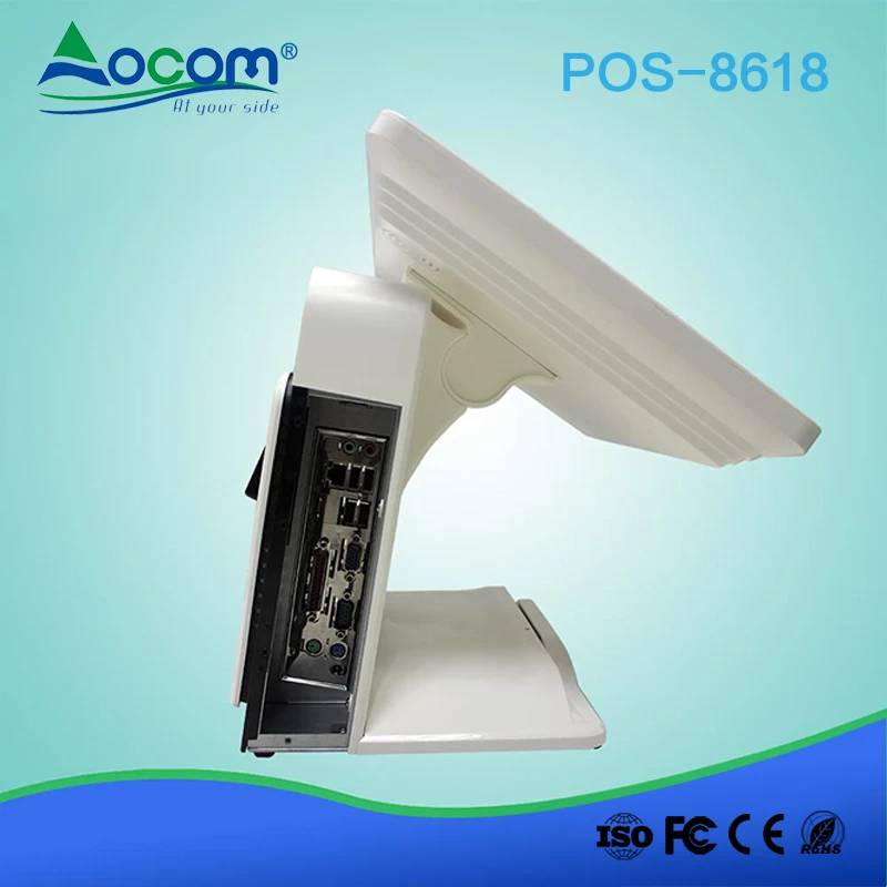 (POS-8618) 15 Inch All-in-one Touch Screen POS Machine