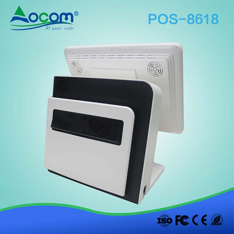 (POS-8618)Restaurant touch screen electronic all in one pos terminal