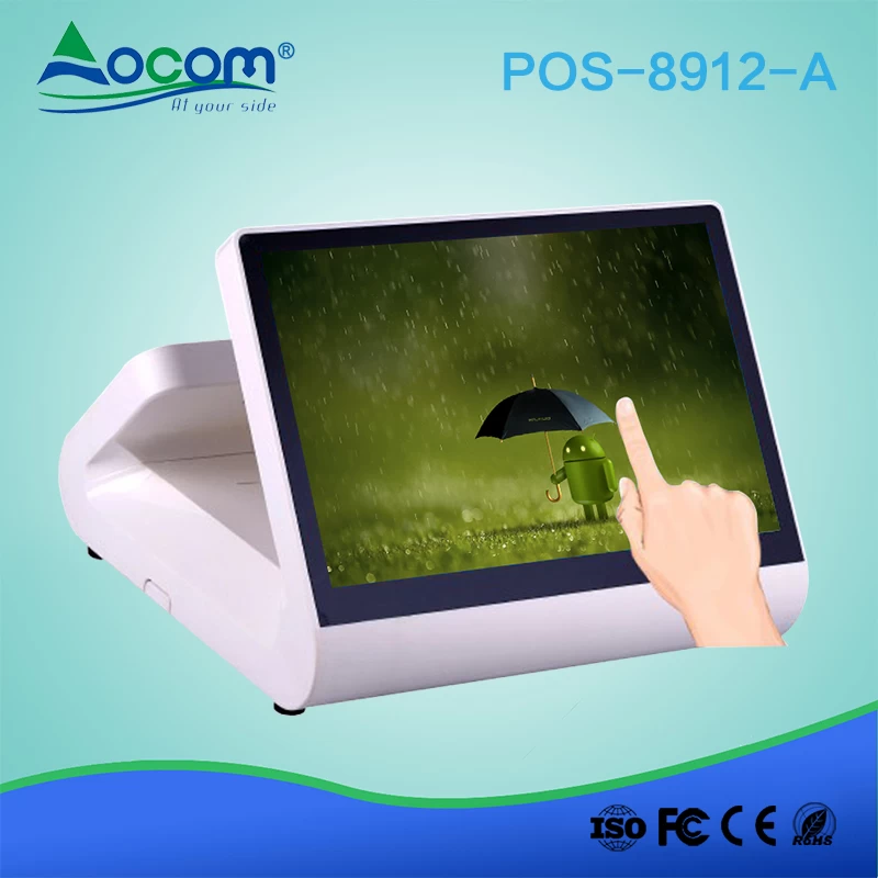 (POS-8912-A) 12 Inch Andorid All-in-One Touch POS Machine