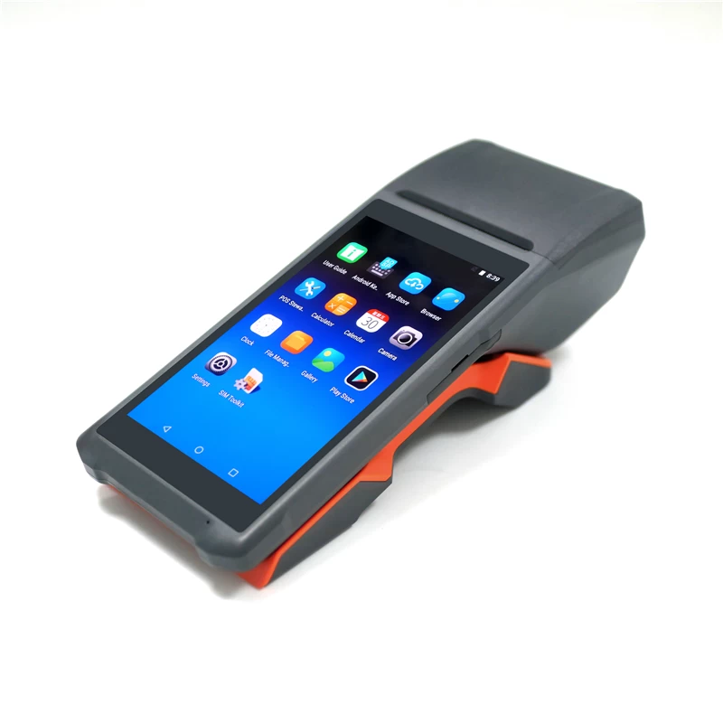 (POS-Q7) 5.5inch offline mobile Wireless data Android handheld POS Systems for sale