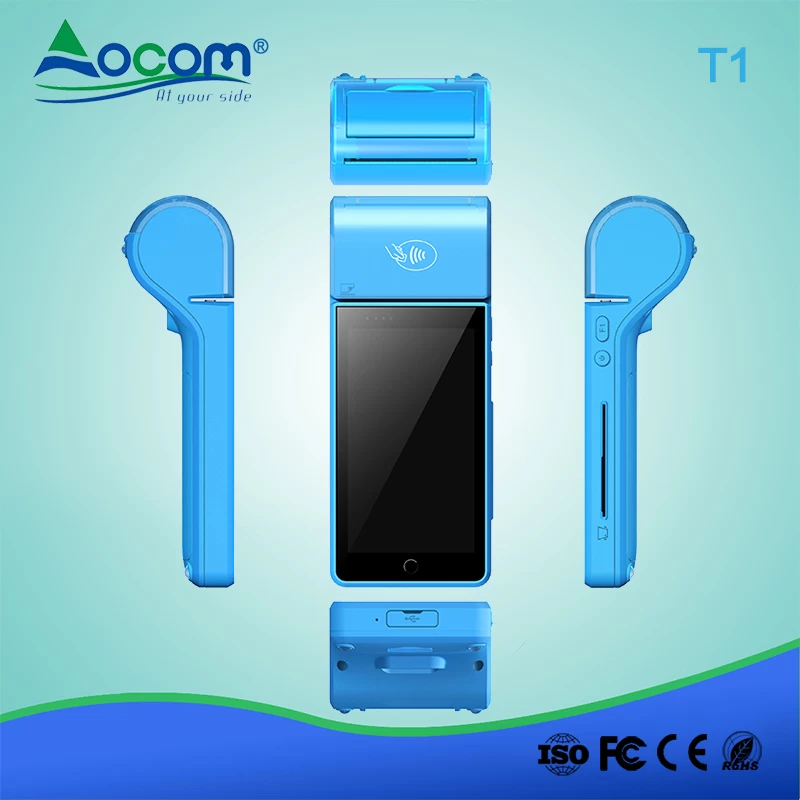 (POS -T1) دفع مستوى عال من نظام التشغيل أندرويد (POS) مع PCI و EMV L1 / L2 و PayPass