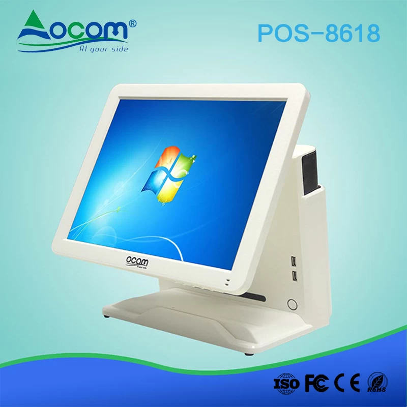 (POS-8618) 15 Inch All-in-one Touch Screen POS System