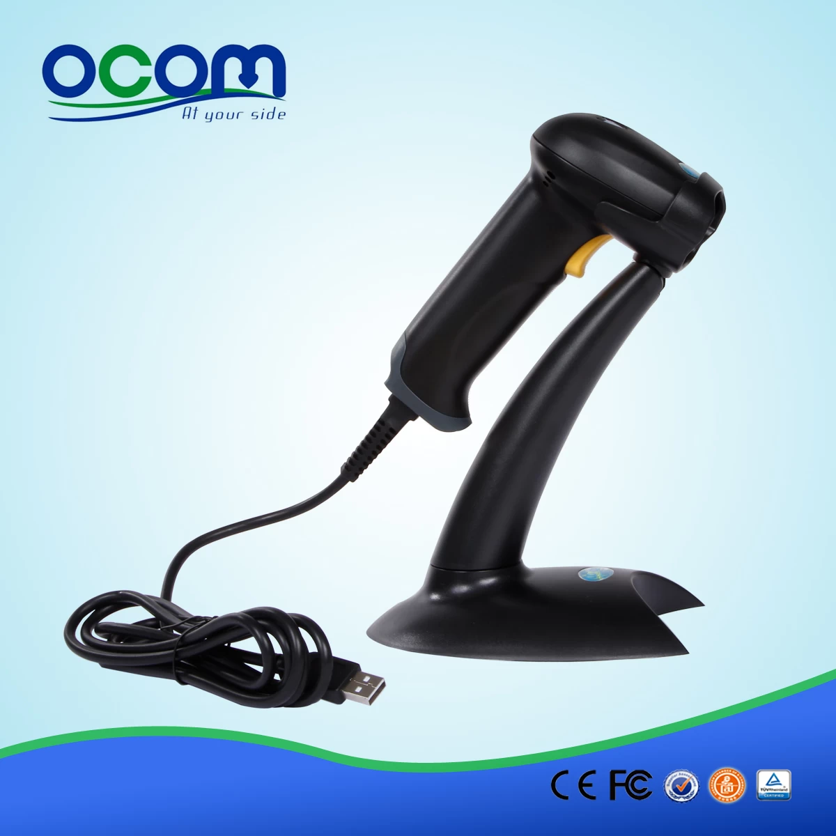 100scans / sec USB automatically scan laser barcode scanner