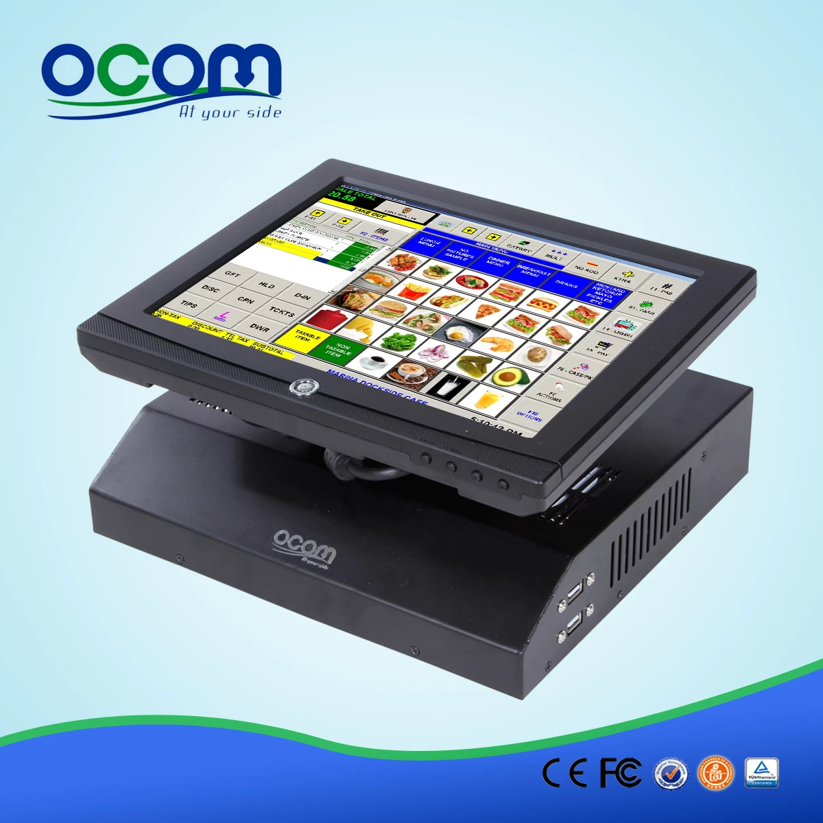 12 Inches All-In-One Touch Screen Cash Register POS8812