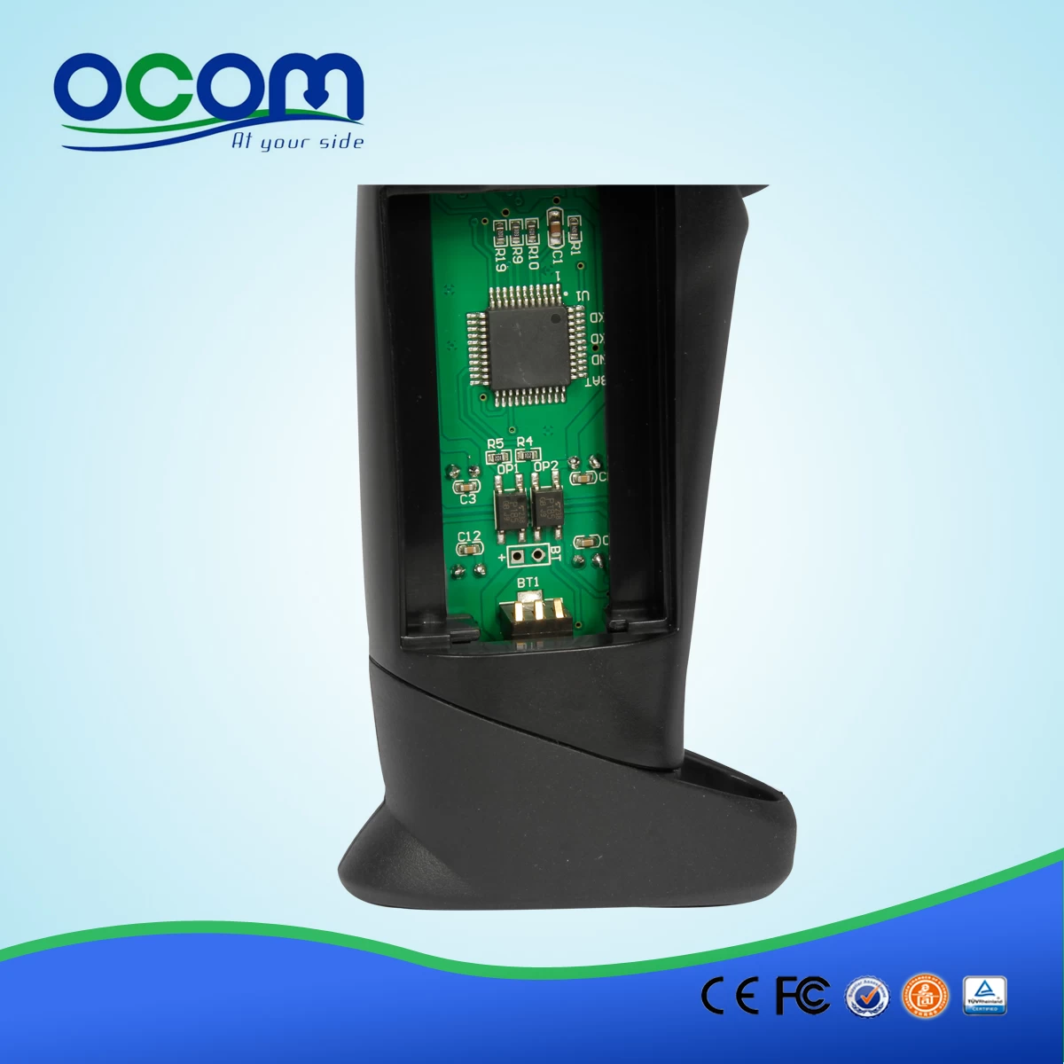 1D Bluetooth handheld wireless barcode scanner for pos system