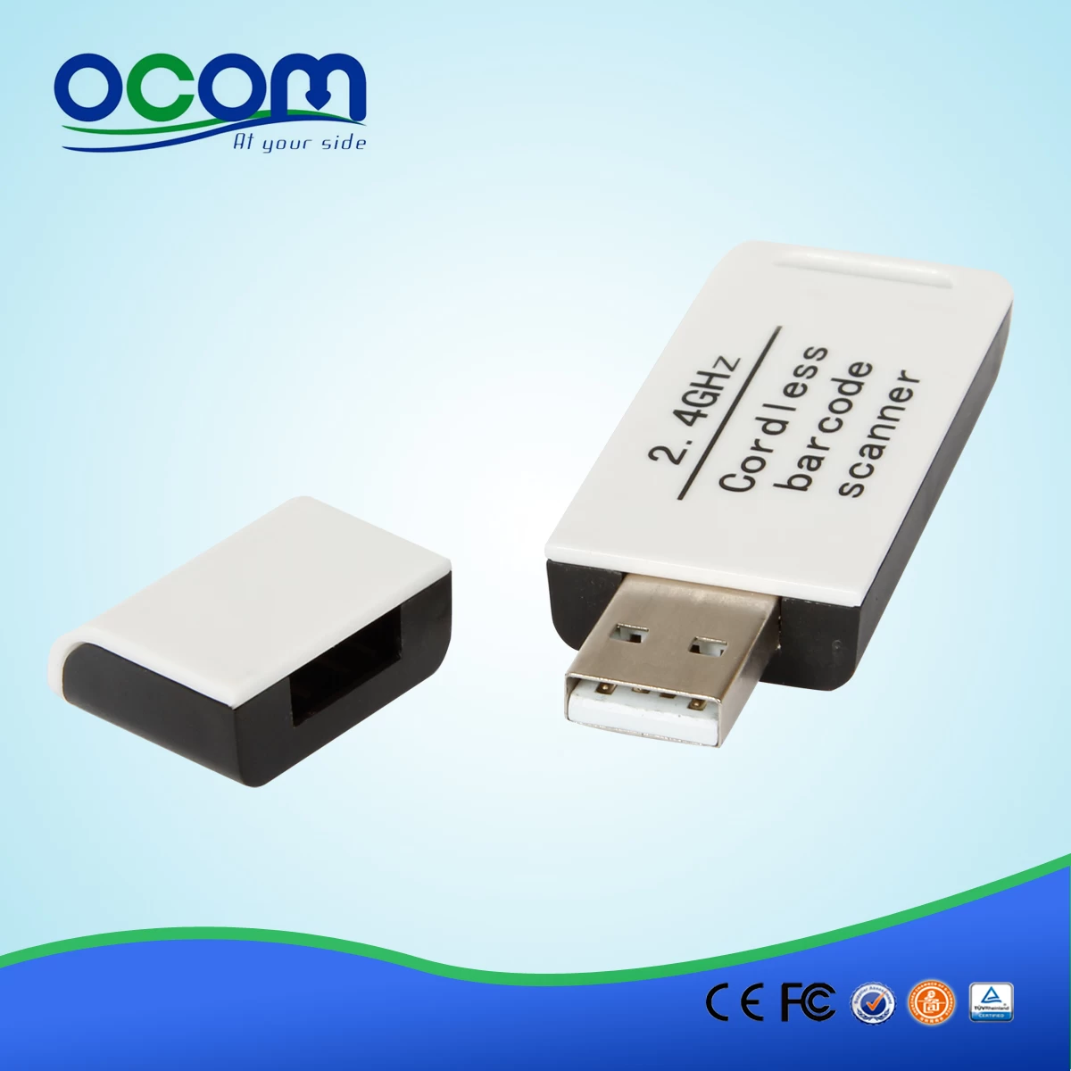 (OCBS-W700) Portable Wireless Barcode Scanner