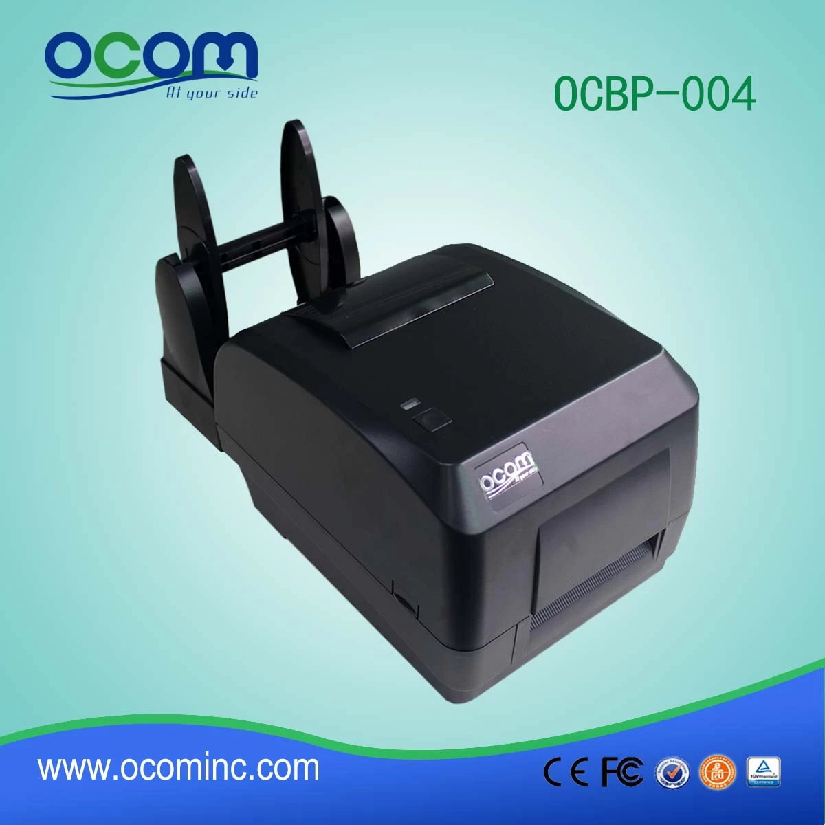 2016 hot selling thermal transfer barcode label printer machine (OCPP-004)