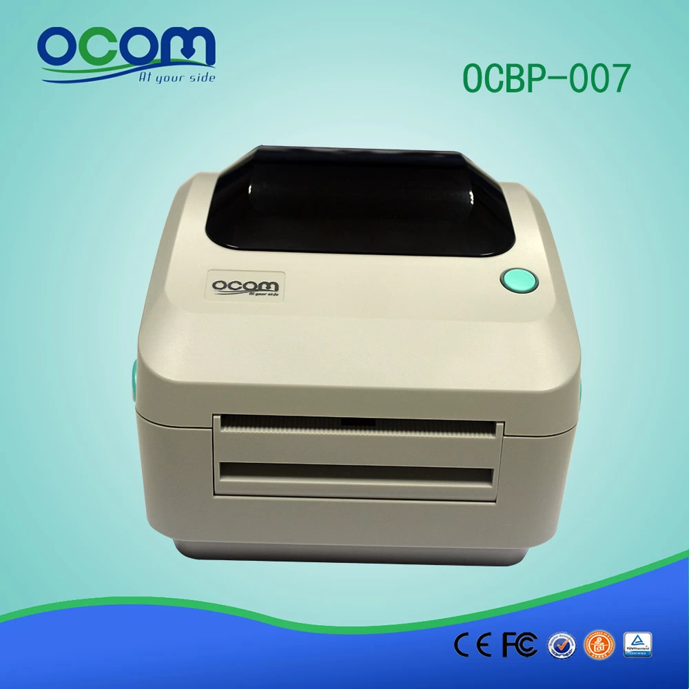 4 inch sticker thermal printer machine with manual cutter (OCBP-007)