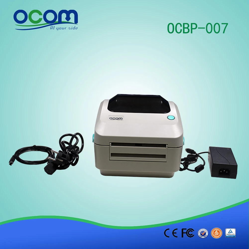4 inch sticker thermal printer machine with manual cutter (OCBP-007)