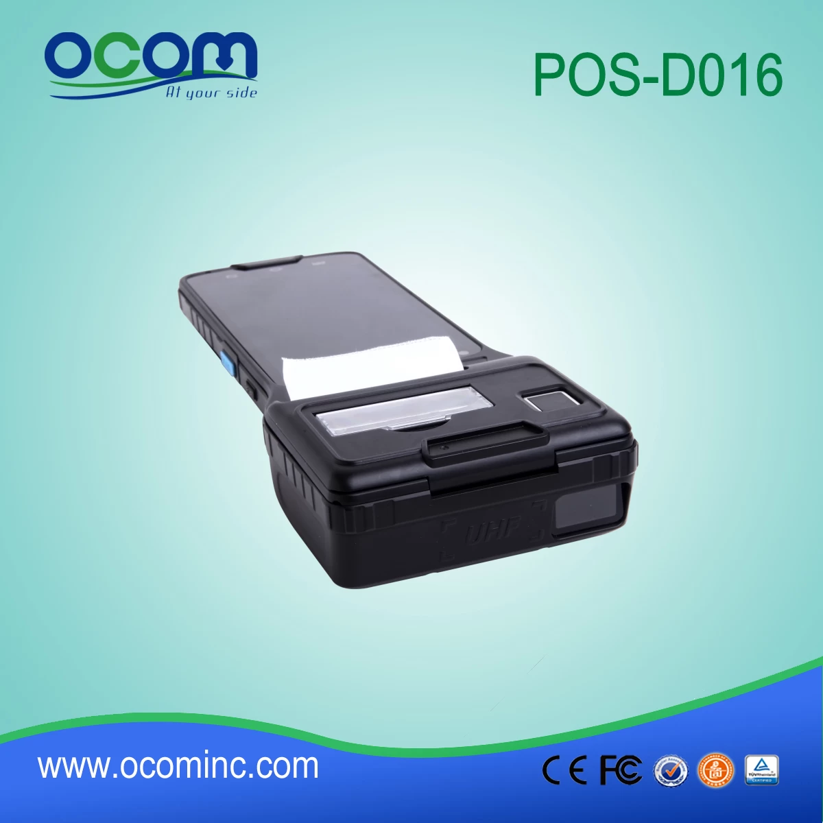5'' Touch Screen Pos Terminal with 3G(WCDMA)+ WIFI+BT+ GPS+ camera+ thermal printer+ NFC (OCBS-D016)