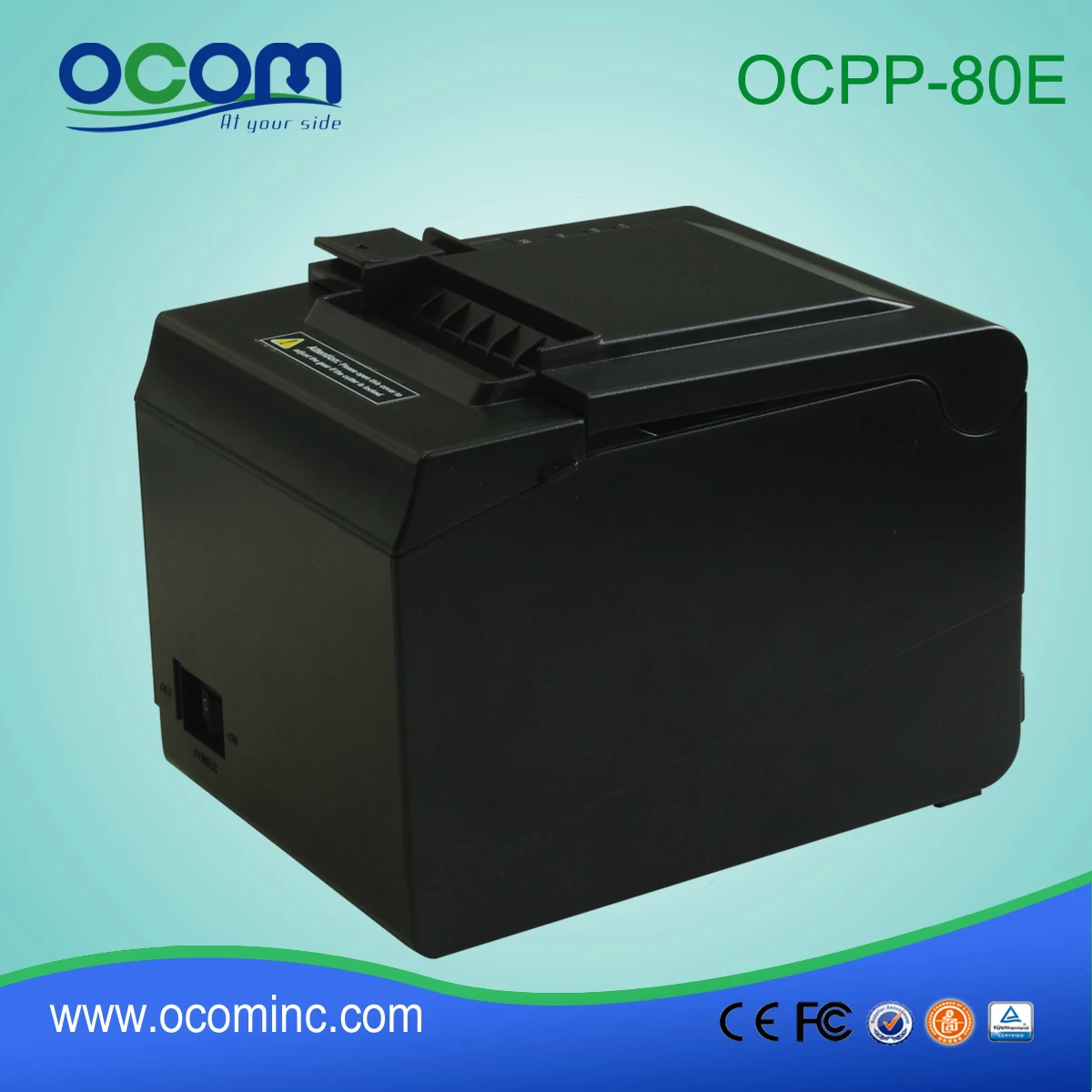 80mm POS Thermal Receipt Printer Thermal Line Printing OCPP-80E
